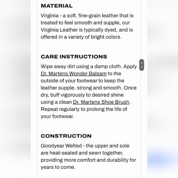 Dr. Martens White Heeled Boots - Picture 15 of 15